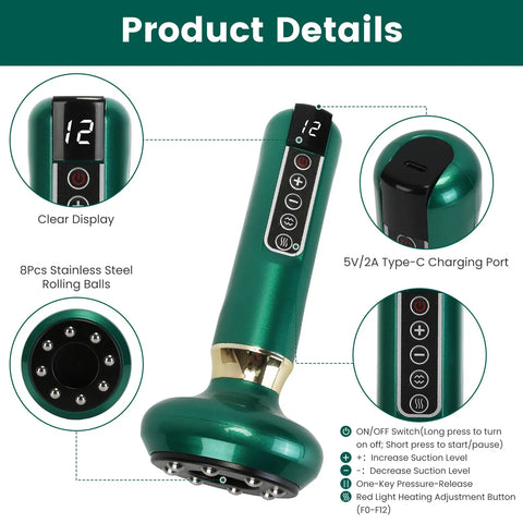 Anti Cellulite Massager Handheld Vacuum