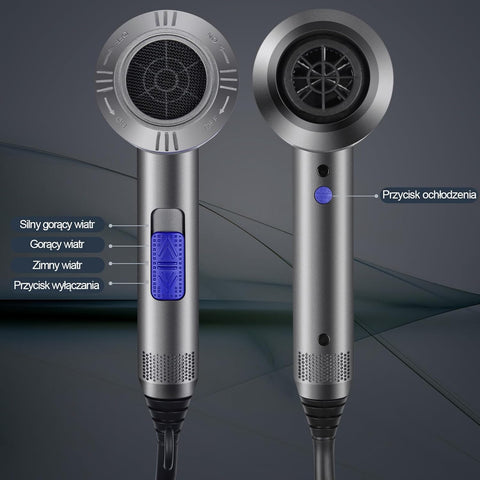 Household High-speed Bladeless Anion